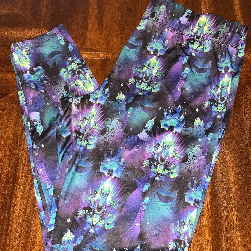 Disney Villains After Hours Women’s Ladies XXL Leggings 2XL